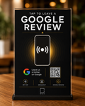 BTEK Google Review NFC Stand